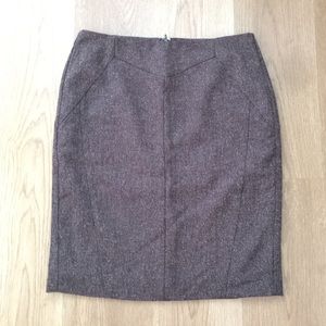 EUC Worthington Brown Pencil Skirt, Size 6